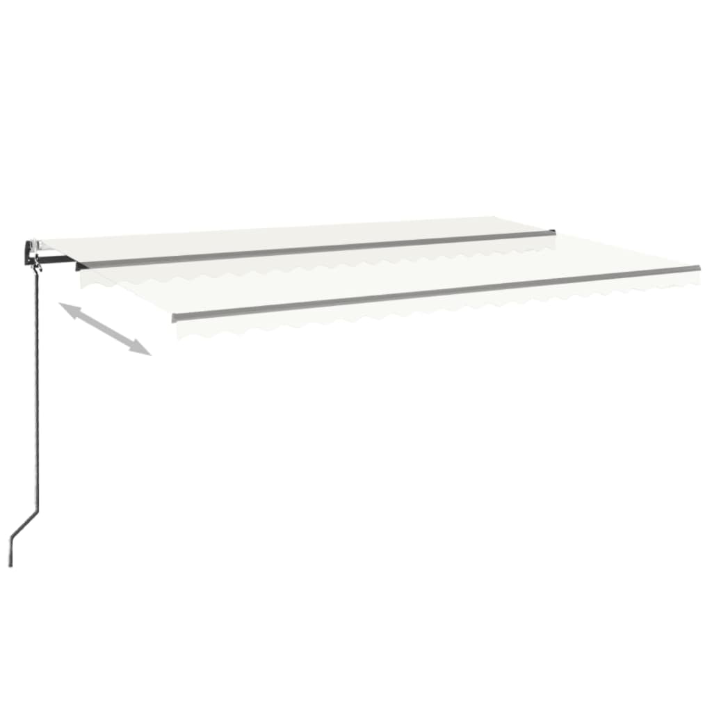 Tenda na automatsko uvlačenje 500x300 cm krem