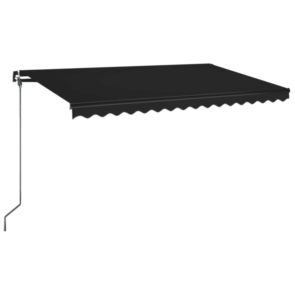 Tenda na ručno uvlačenje 450 x 350 cm antracit