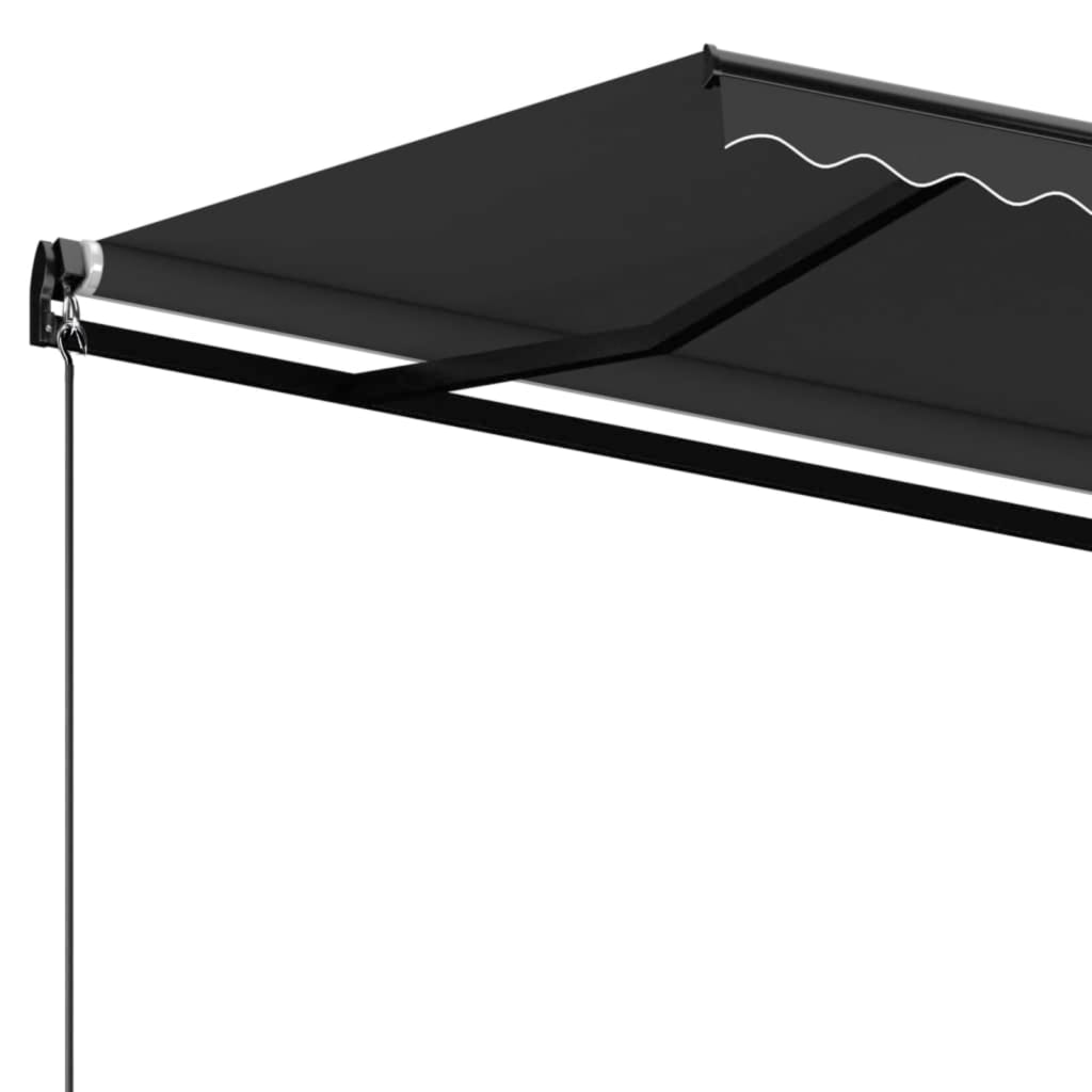 Tenda na ručno uvlačenje 450 x 350 cm antracit
