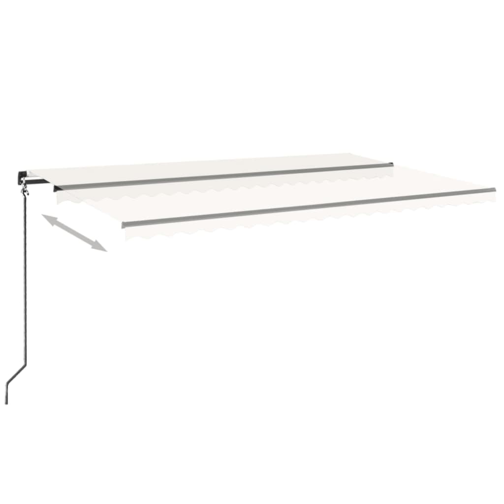 Tenda na ručno uvlačenje 500 x 350 cm krem