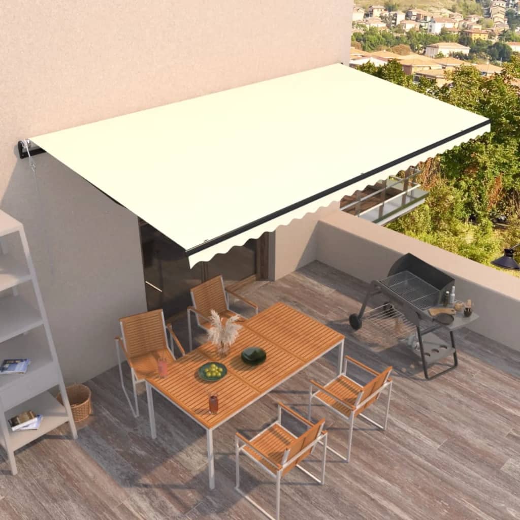 Tenda na automatsko uvlačenje 600x350 cm krem