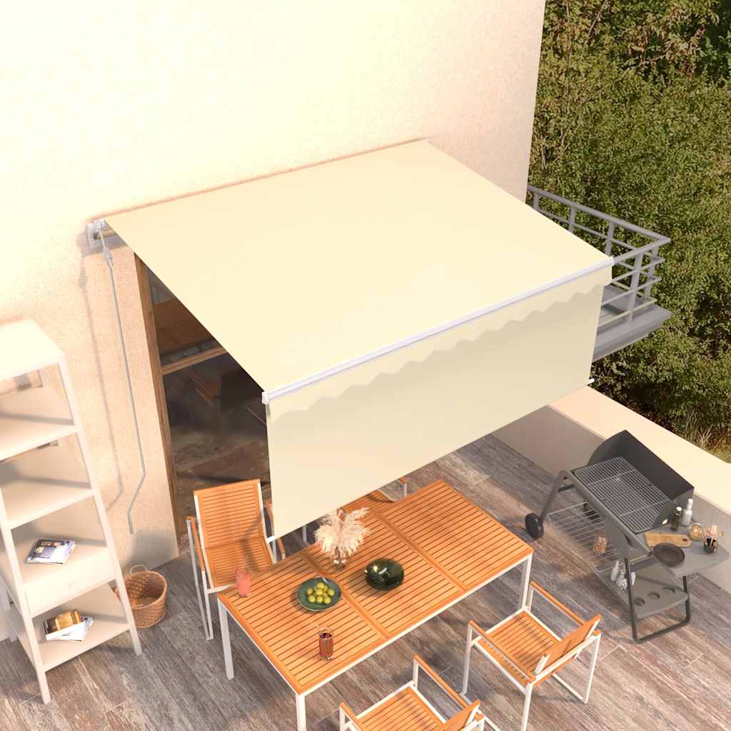 Automatska tenda na uvlačenje s roletom 3 x 2,5 m krem
