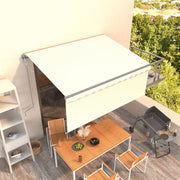 Automatska tenda na uvlačenje s roletom 3,5 x 2,5 m krem