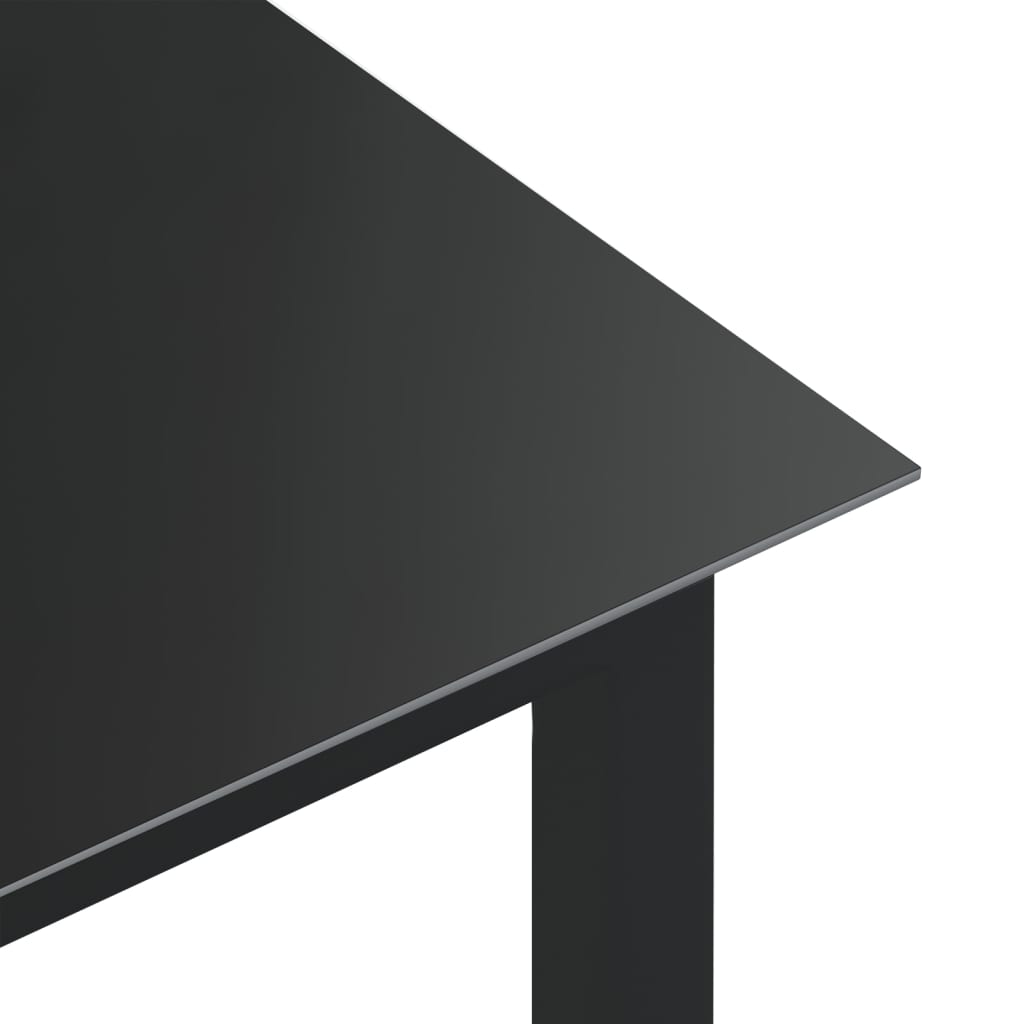 5-dijelni vrtni blagovaonski set aluminijski antracit