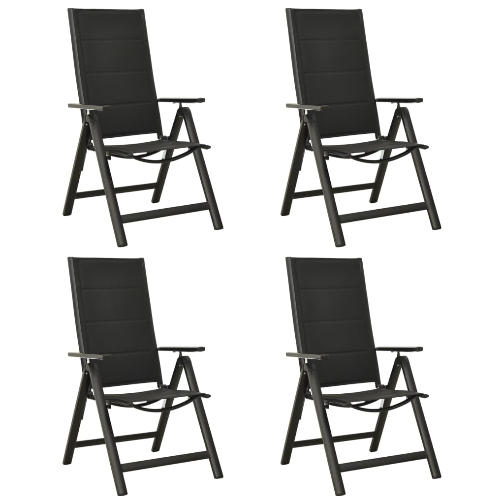 5-dijelni vrtni blagovaonski set aluminijski antracit