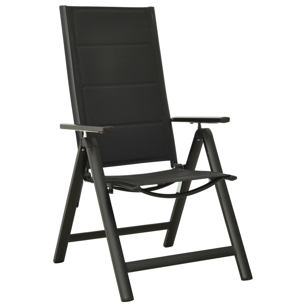 3-dijelni bistro set crni i antracit