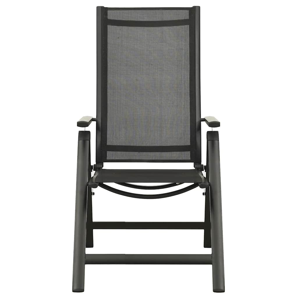 5-dijelni bistro set crni i antracit