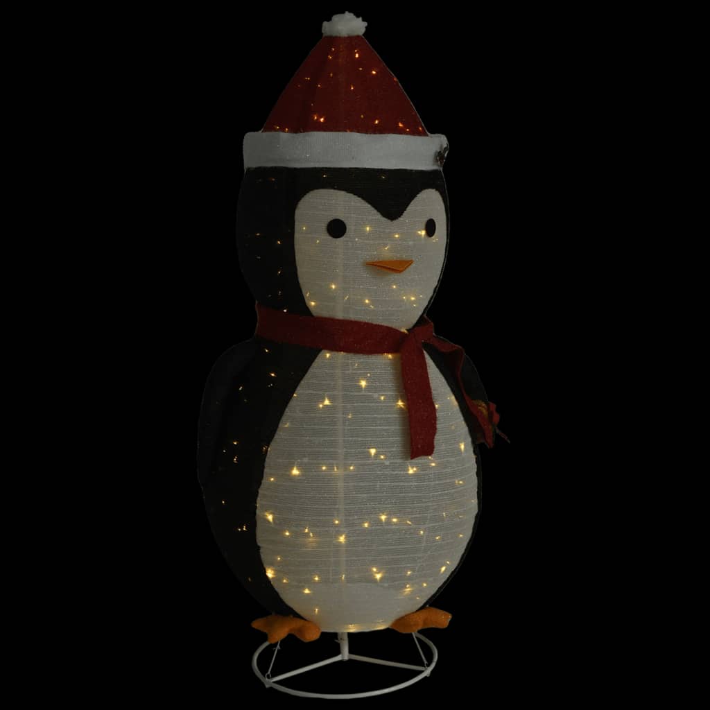 Ukrasna božićna figura pingvina LED luksuzna tkanina 180 cm