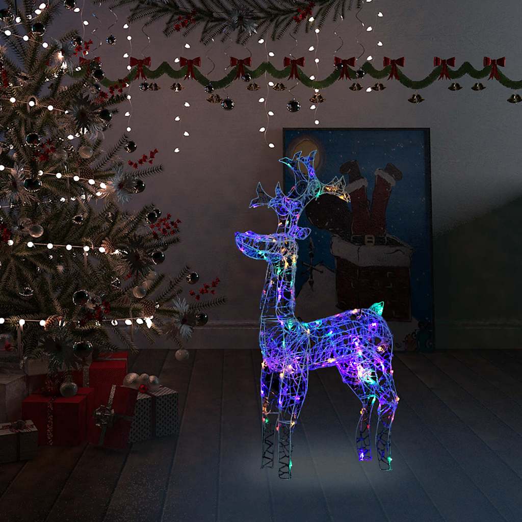 Ukrasni božićni sob s 90 LED žarulja 60 x 16 x 100 cm akrilni