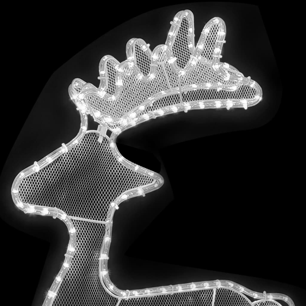 Ukrasni božićni sob s mrežom i 306 LED žarulja 60 x 24 x 89 cm