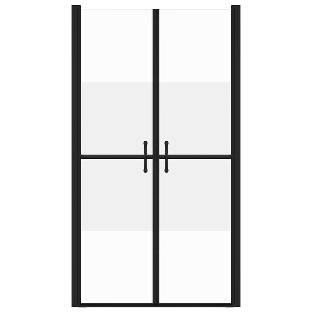 Vrata za tuš-kabinu napola matirana ESG (78 - 81) x 190 cm