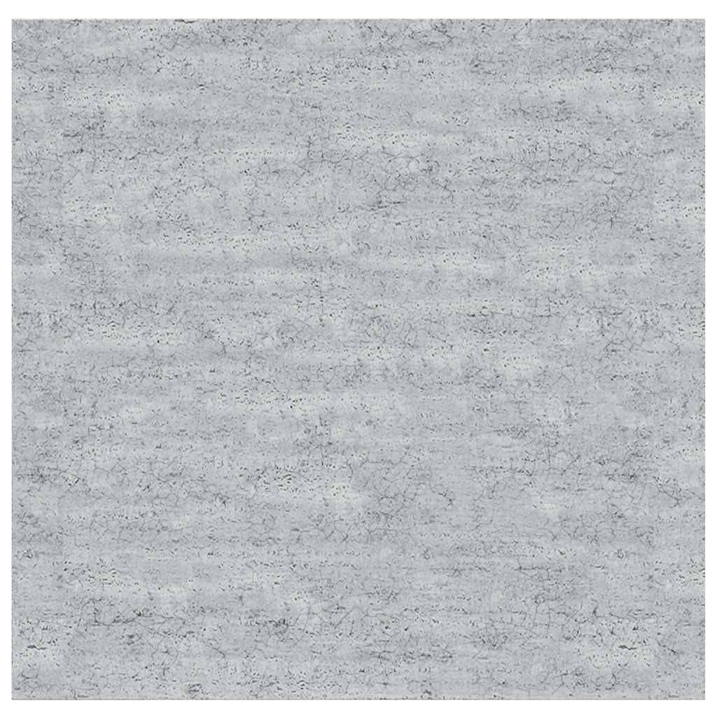 Plutajuće zidne police 4 kom boja betona 23 x 23,5 x 3,8 cm MDF