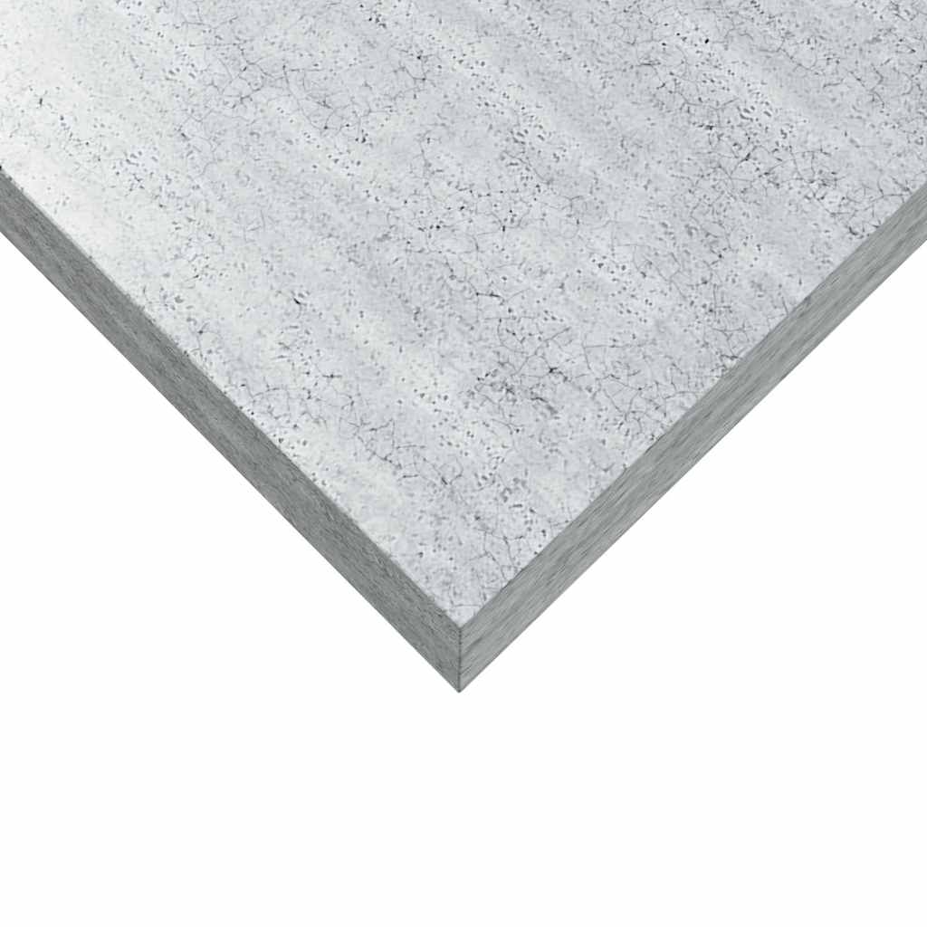 Plutajuća zidna polica siva boja betona 60 x 23,5 x 3,8 cm MDF