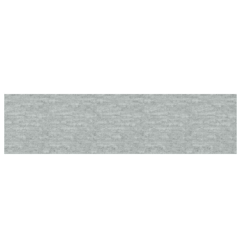 Plutajuća zidna polica siva boja betona 90 x 23,5 x 3,8 cm MDF