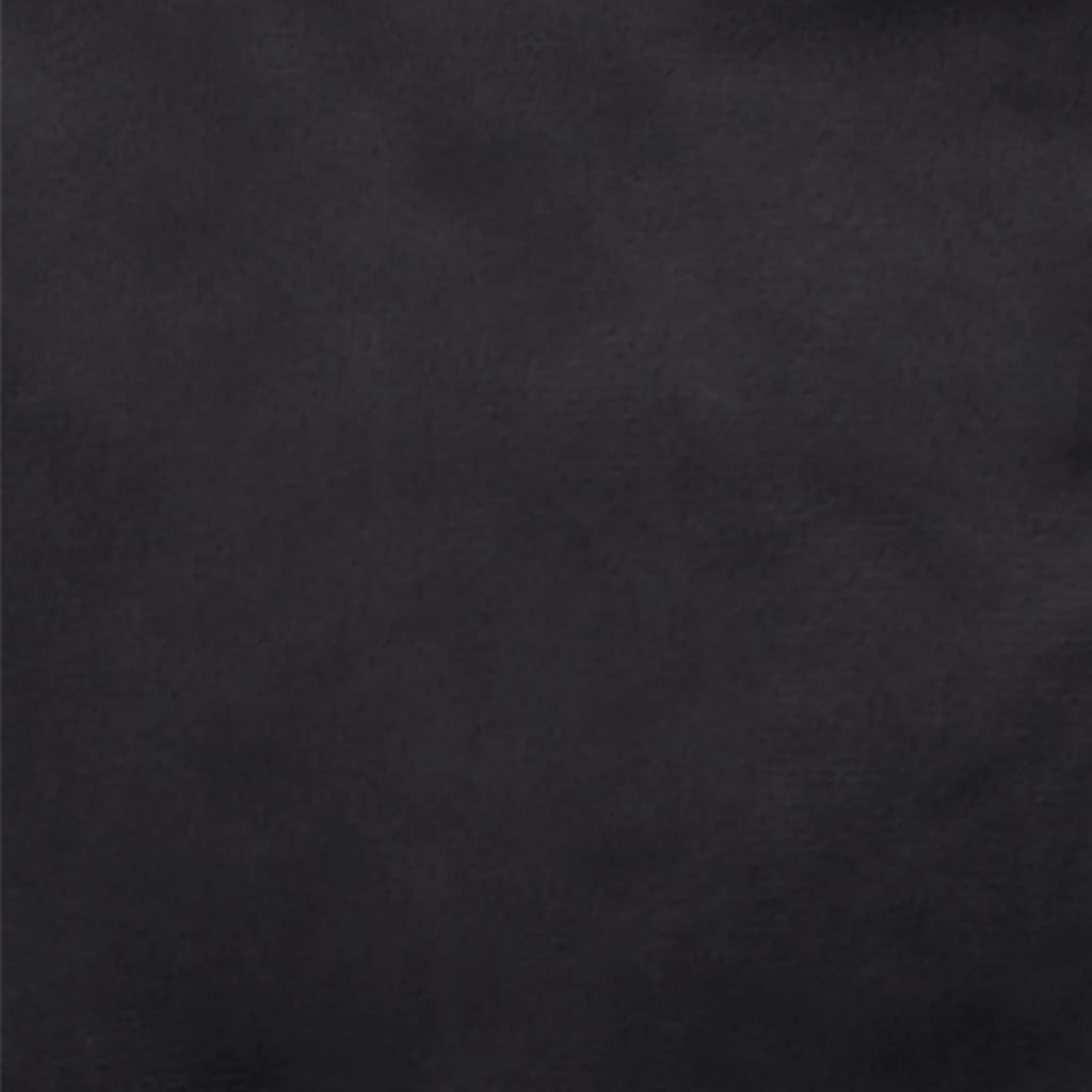 Krevet za pse crni 99 x 89 x 21 cm od pliša i umjetne kože