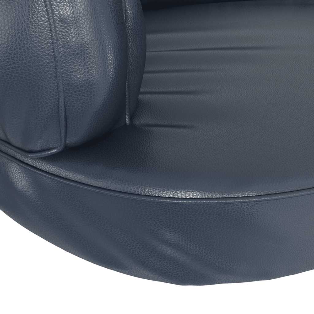 Ergonomski pjenasti krevet za pse modri 88 x 65 cm umjetna koža