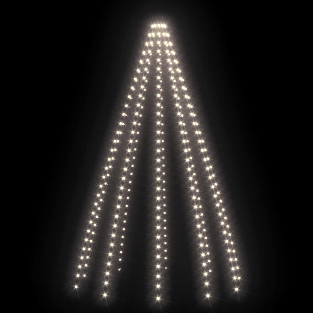 Mrežasta svjetla za božićno drvce 300 LED hladna bijela 300 cm