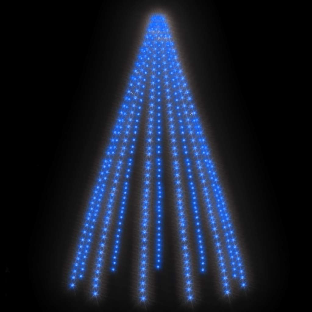 Svjetla za drvce 500 LED žarulja plava 500 cm unutarnja-vanjska