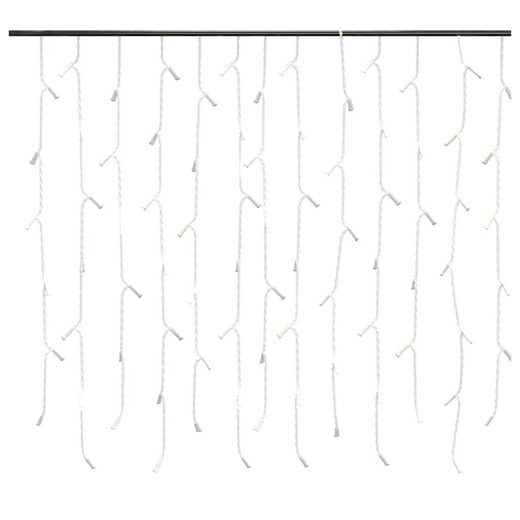 LED zavjesa sa sigama 10 m 400 LED hladne bijele 8 funkcija