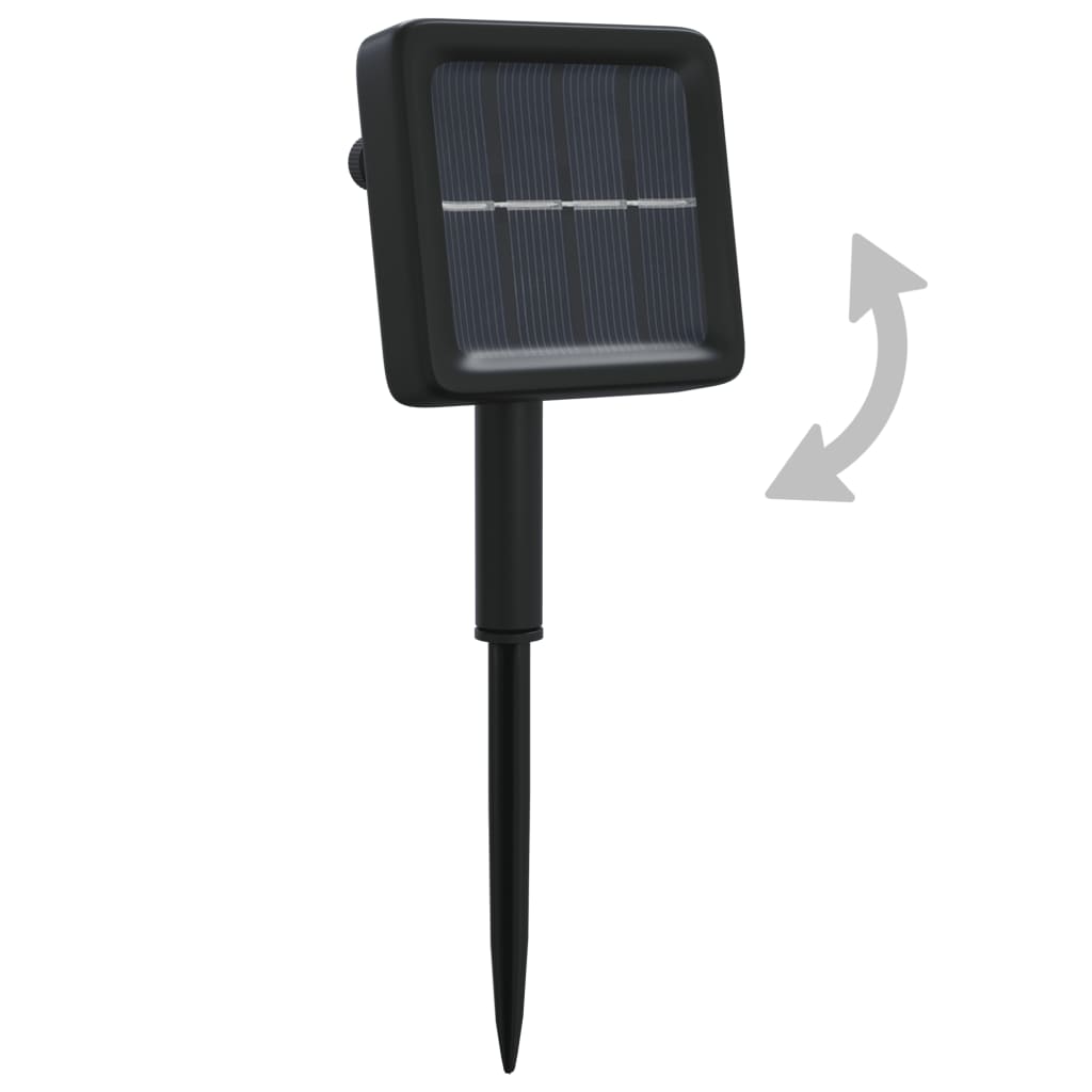 Solarna vilinska svjetla 5 kom 5 x 200 LED plava