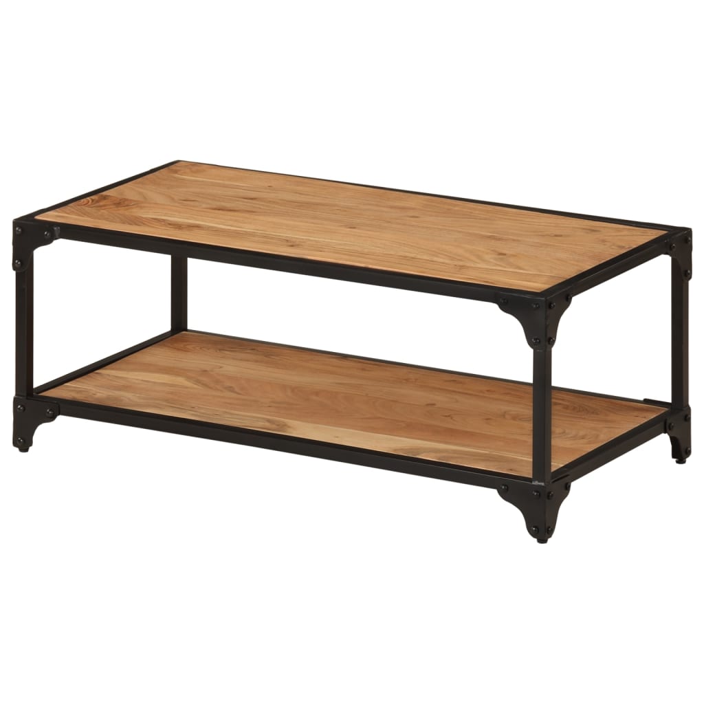 Stolić za kavu 90 x 45 x 35 cm od masivnog bagremovog drva