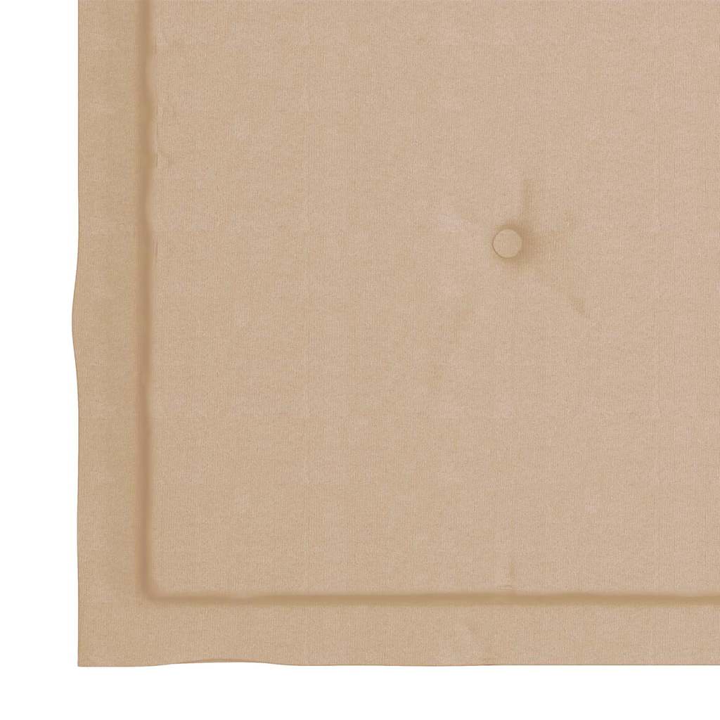 Sklopive vrtne stolice s jastucima 4 kom od masivne tikovine