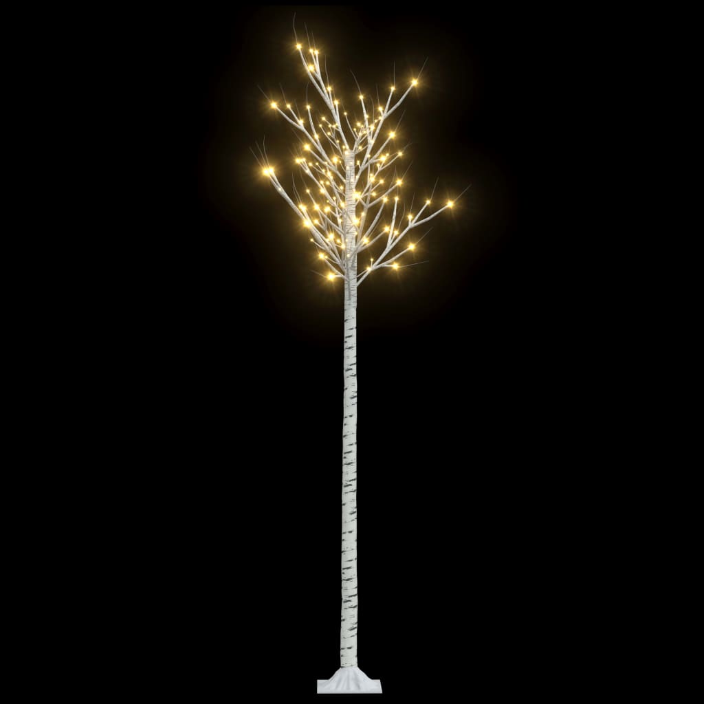 Božićno drvce 200 LED žarulja 2,2 m tople bijele izgled vrbe