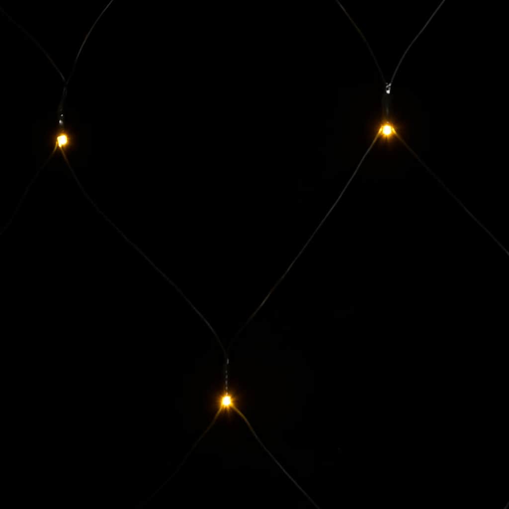 Božićna svjetlosna mreža topla bijela 3 x 2 m 204 LED