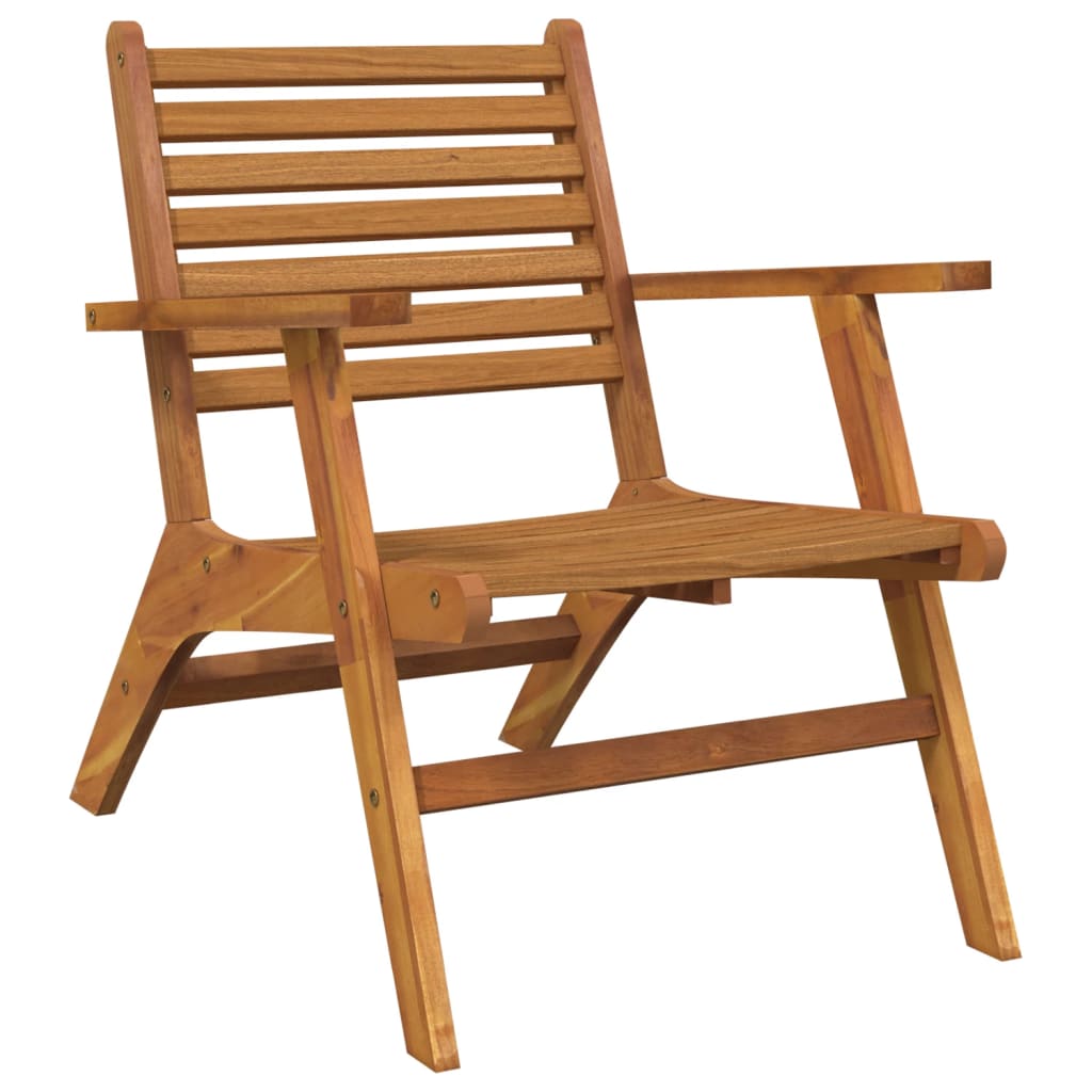 3-dijelni bistro set od masivnog bagremovog drva