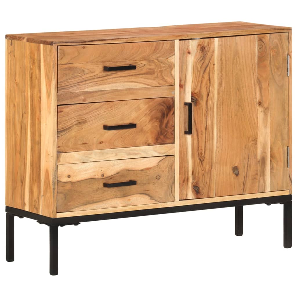 Komoda 88 x 30 x 73 cm od masivnog bagremovog drva