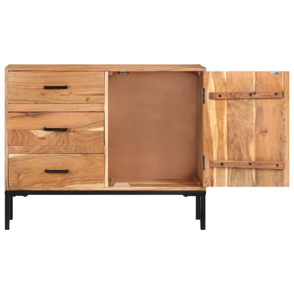 Komoda 88 x 30 x 73 cm od masivnog bagremovog drva