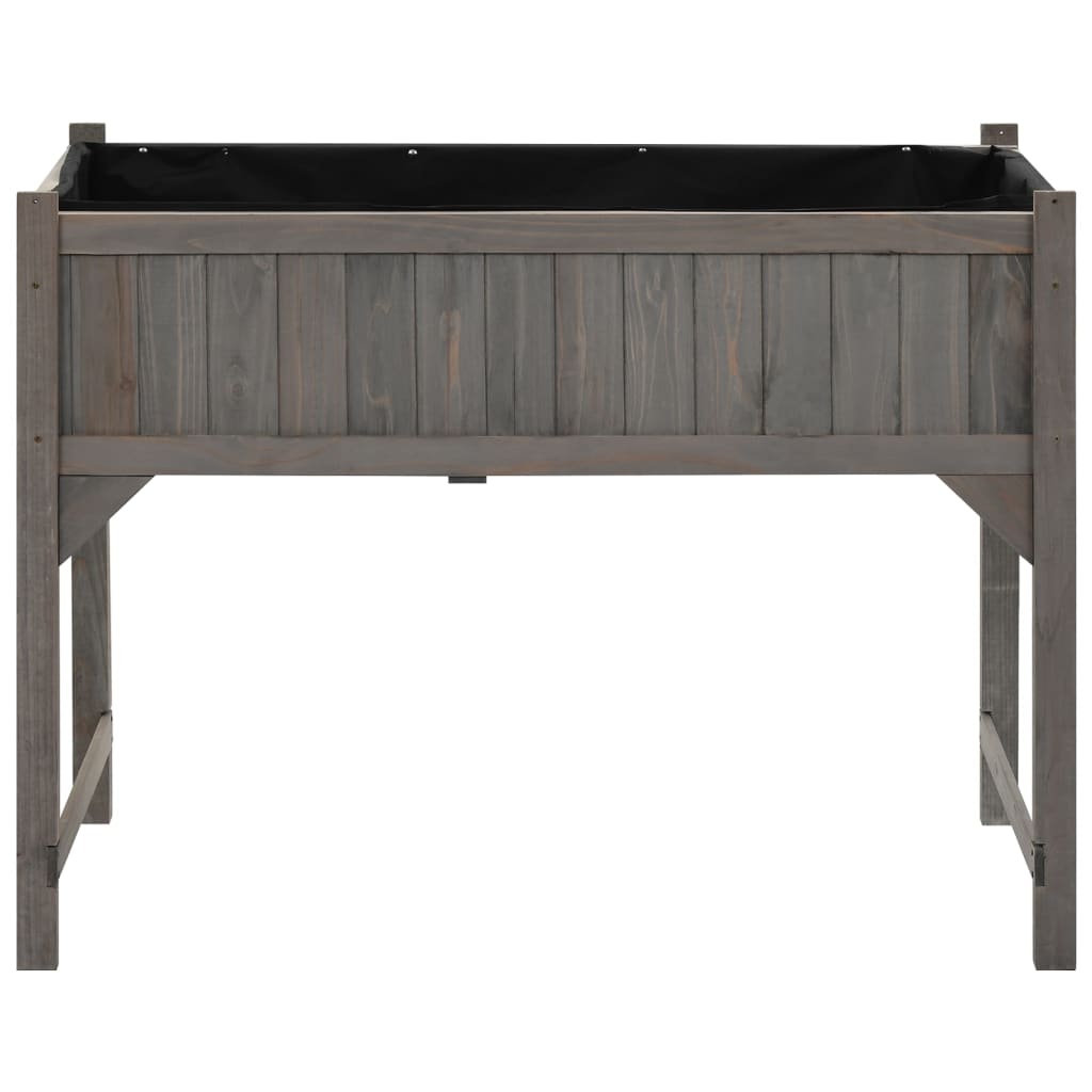 Povišena gredica sa staklenikom 110 x 54 x 120 cm od jelovine