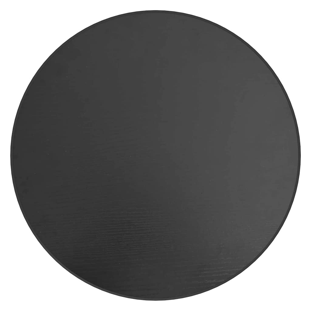 Stolić za čaj crni Ø 35 cm MDF