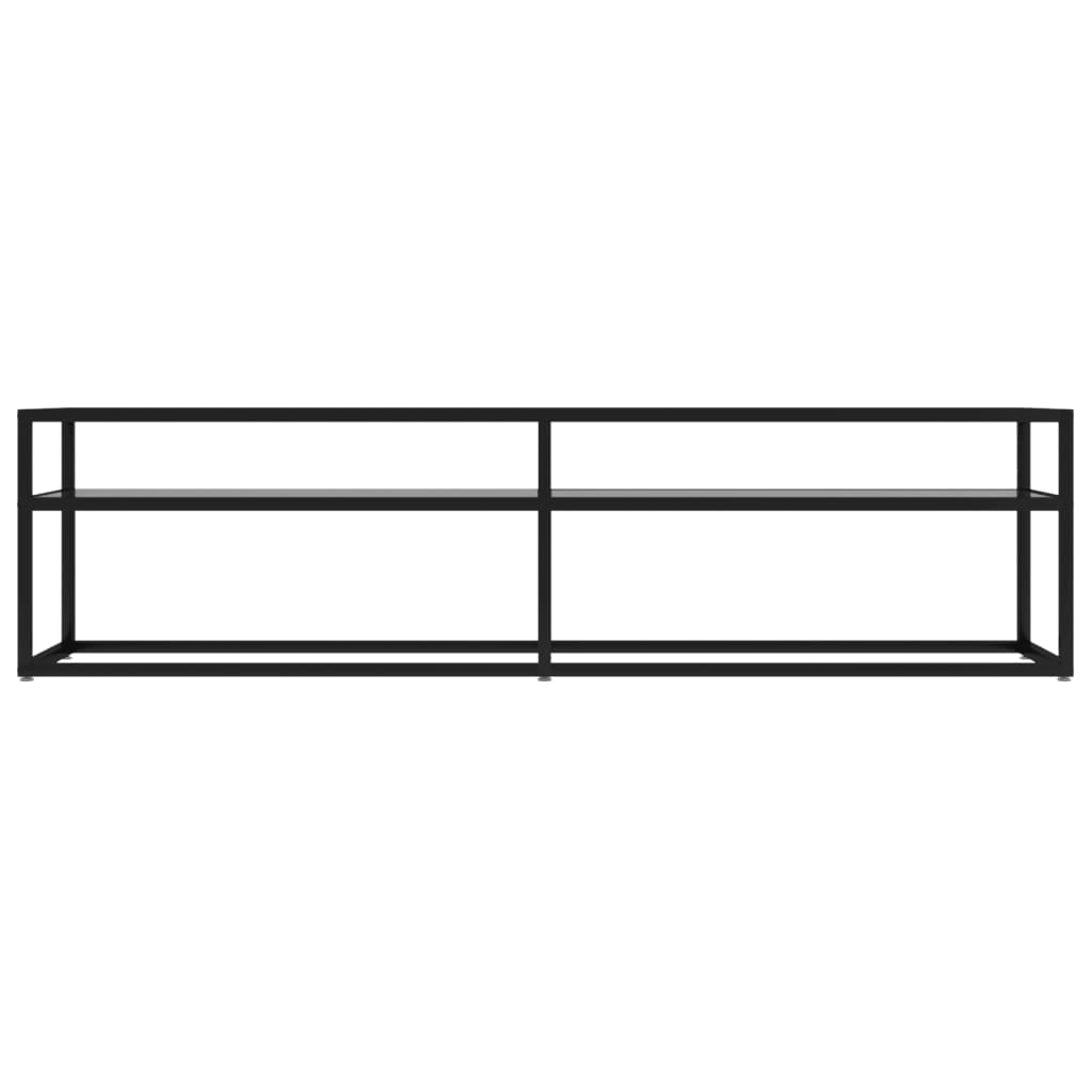 TV ormarić prozirni 160 x 40 x 40,5 cm od kaljenog stakla
