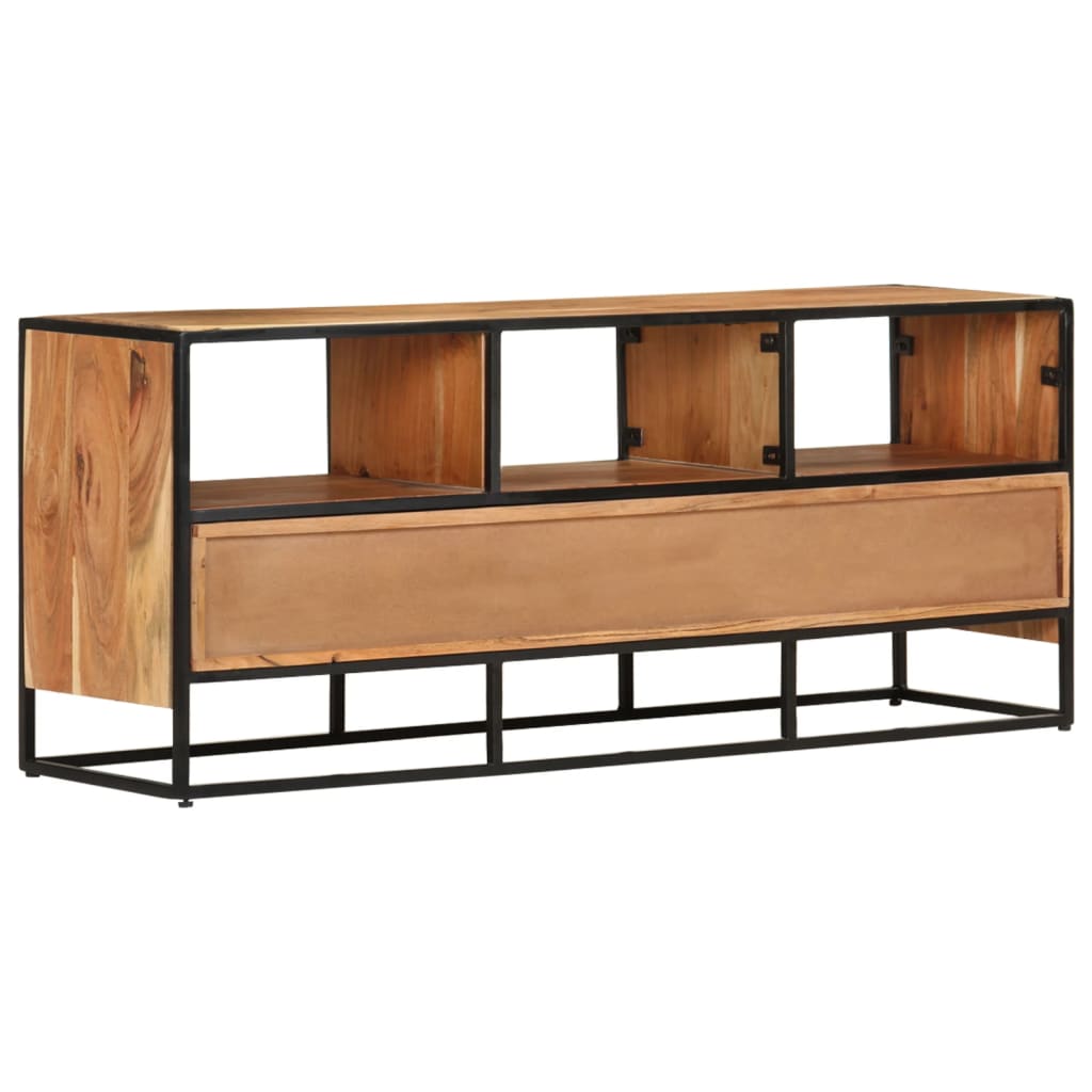TV ormarić 110 x 30 x 45 cm od masivnog drva bagrema