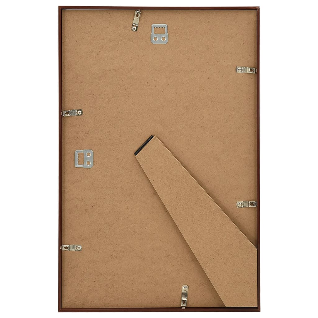 Okviri za fotografije 5 kom za zid i stol brončani 70x90 cm MDF