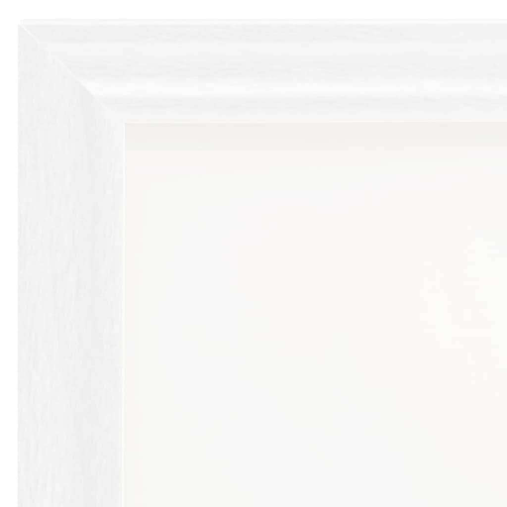 Okviri za fotografije 5 kom za stol bijeli 21 x 29,7 cm MDF