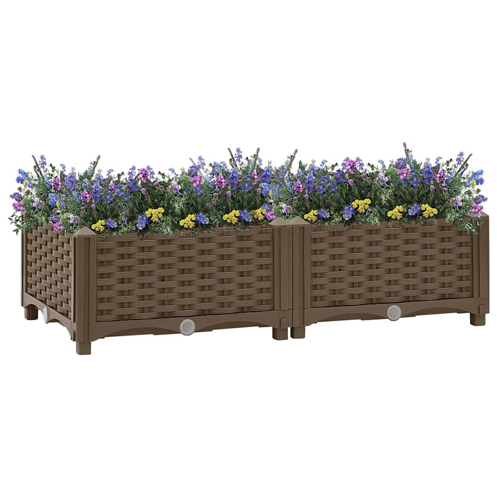 Povišena gredica 80 x 40 x 23 cm od polipropilena