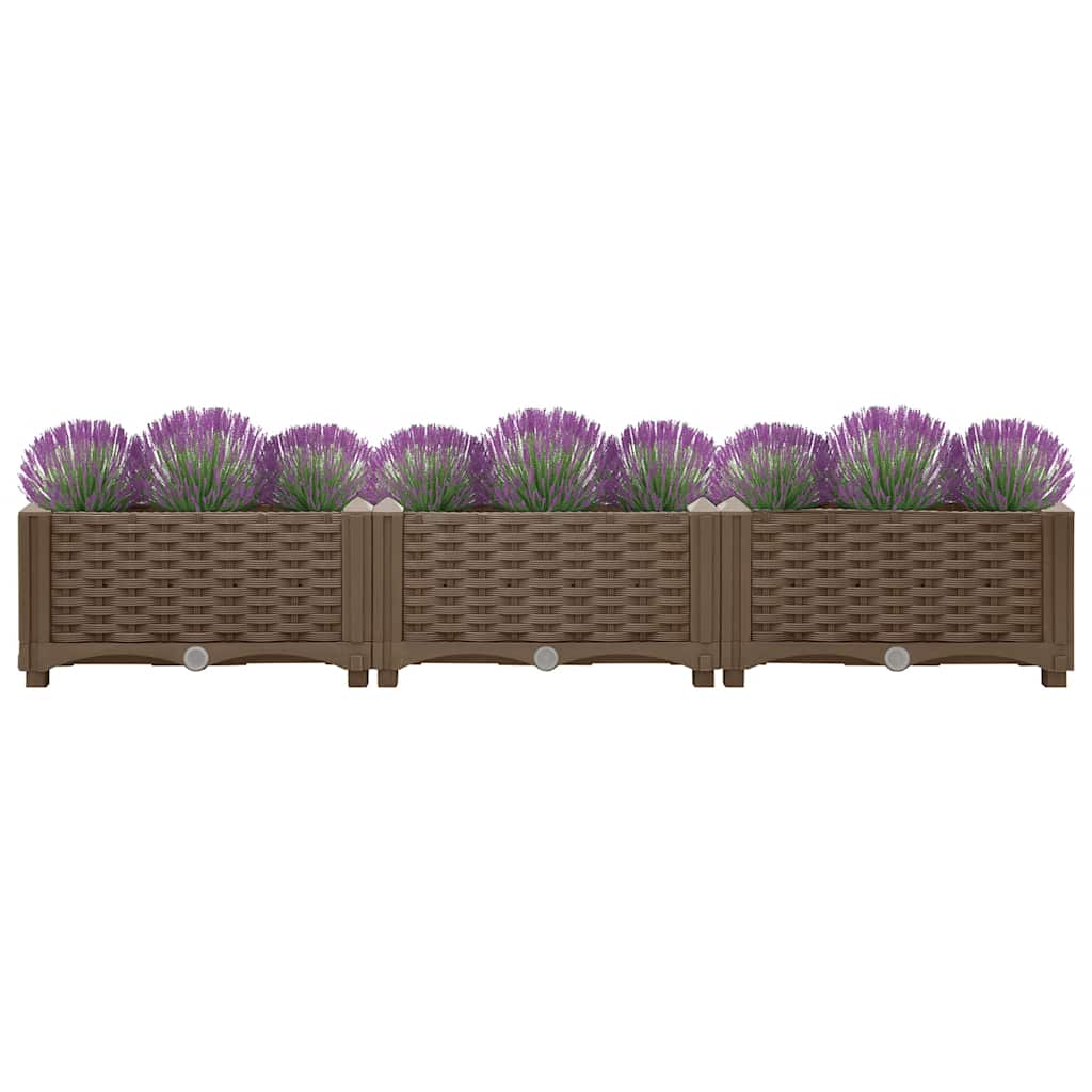 Povišena gredica 120 x 40 x 23 cm od polipropilena