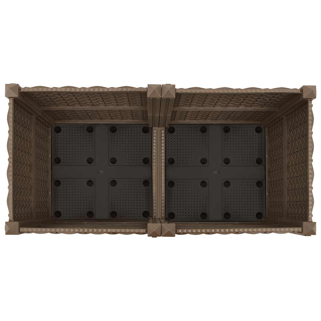Povišena gredica 80 x 40 x 38 cm od polipropilena