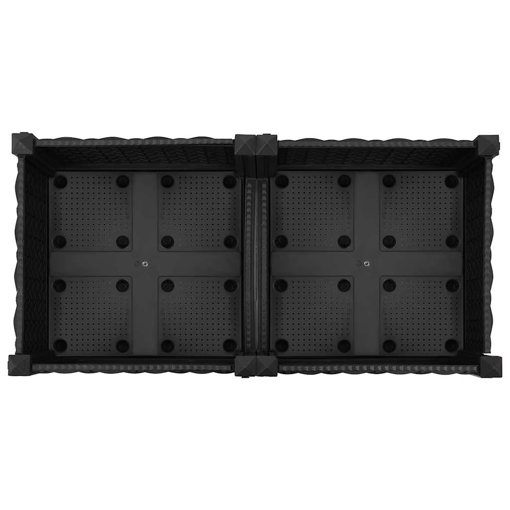 Povišena gredica 80 x 40 x 23 cm od polipropilena