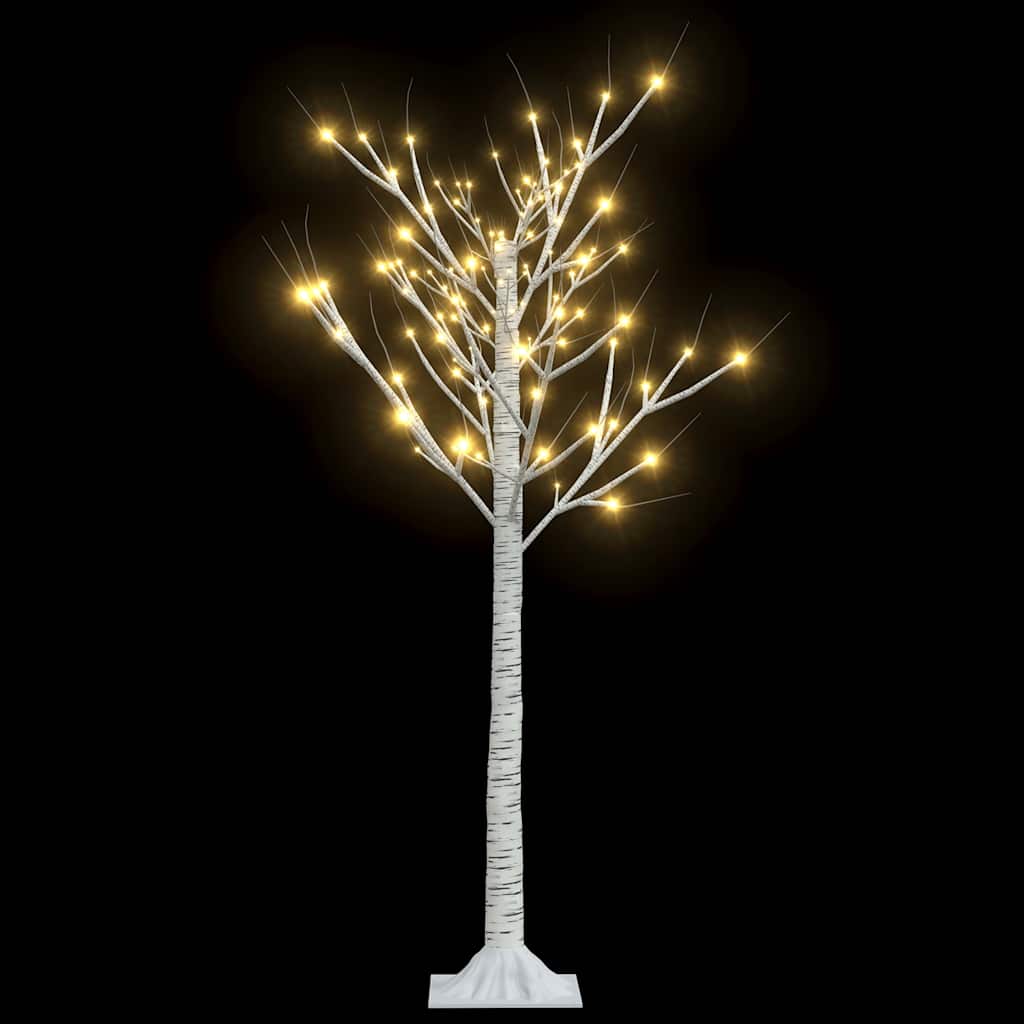 Božićno drvce 128 LED žarulja 1,2 m tople bijele izgled vrbe