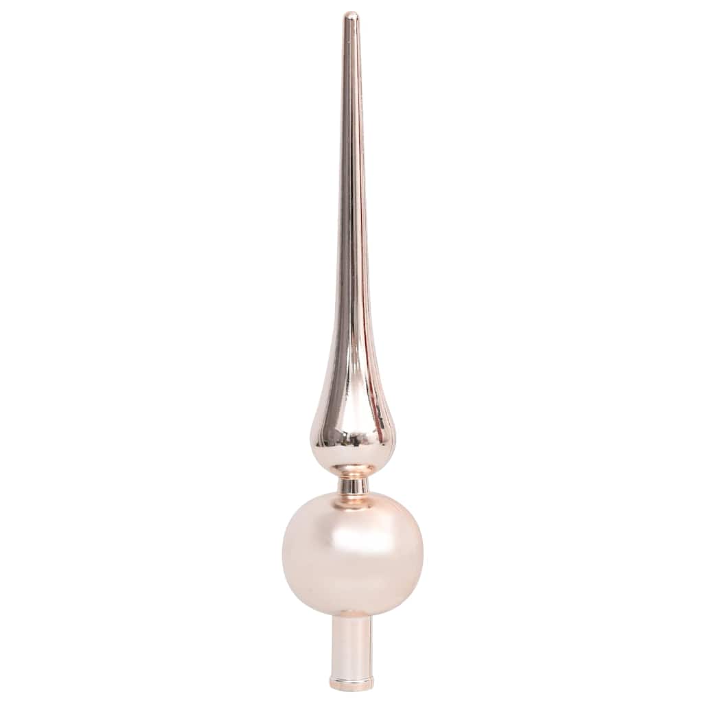 Umjetno osvijetljeno božićno drvce s kuglicama crno 120 cm PVC