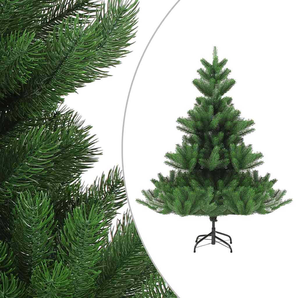 Umjetno drvce kavkaška jela LED s kuglicama zeleno 180 cm
