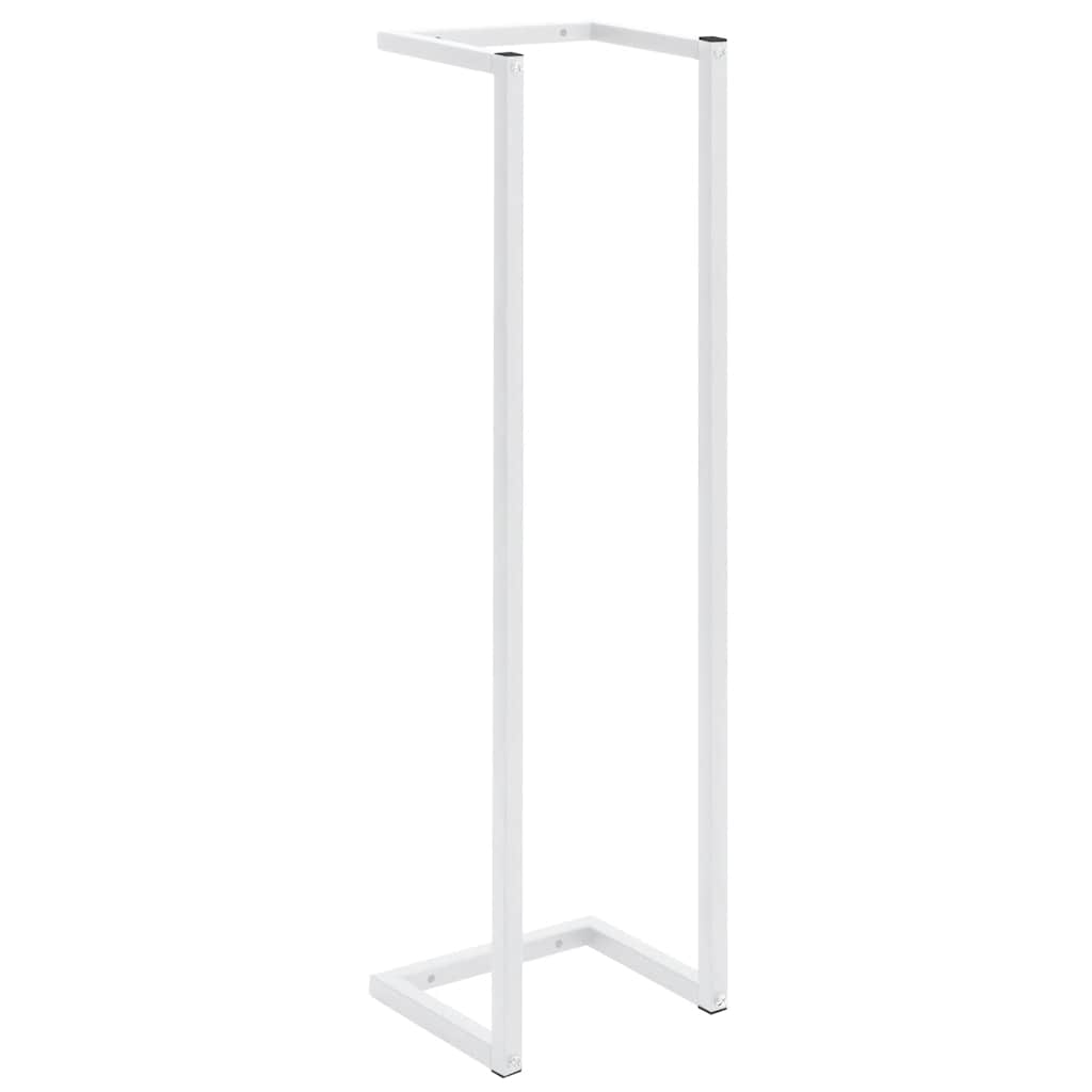 Stalak za ručnike bijeli 25 x 20 x 95 cm čelični