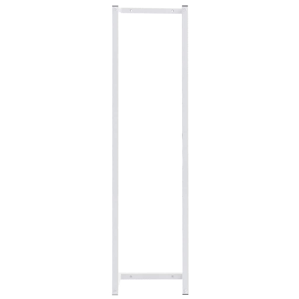 Stalak za ručnike bijeli 25 x 20 x 95 cm čelični