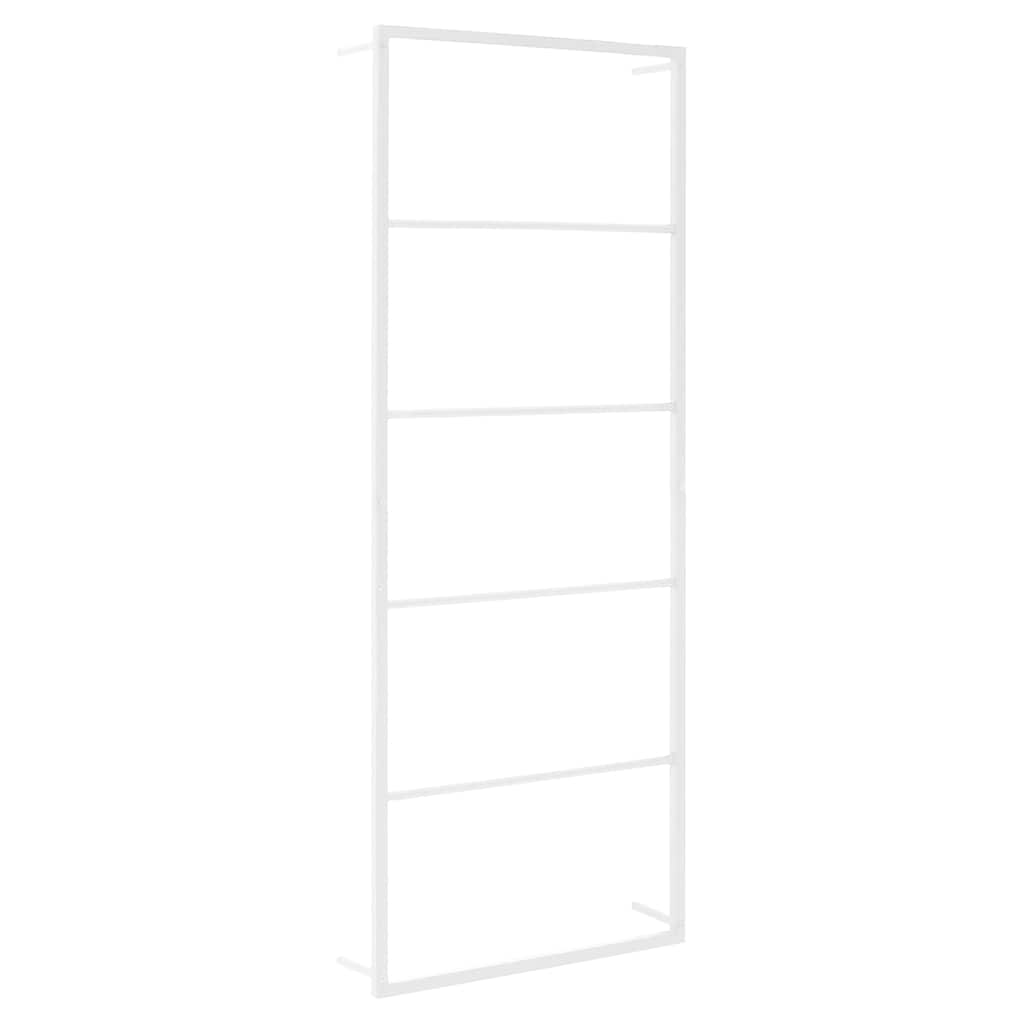 Vješalica za ručnike Bijela 45x10x115 cm Čelik