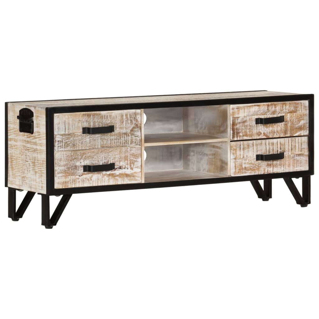 TV ormarić 110 x 30 x 41 cm od masivnog bagremovog drva