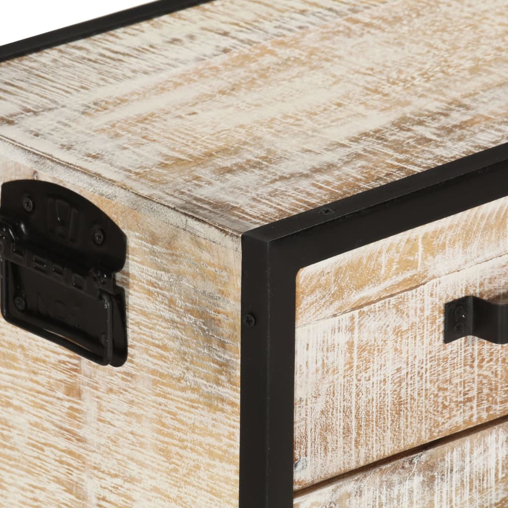 TV ormarić 110 x 30 x 41 cm od masivnog bagremovog drva