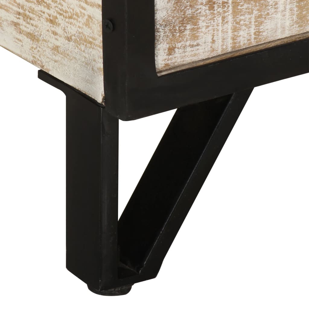 TV ormarić 110 x 30 x 41 cm od masivnog bagremovog drva